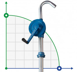 FLUIMAC NEPTUNE N-13 manual barrel pump, Cast Iron, NBR