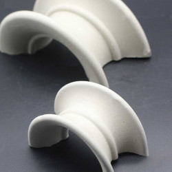 Anneau de selle en céramique, 25x19x3 mm, Ceramic Saddle Ring