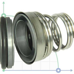 Mechanical seal R-BT-FN.NU 24, CAR/SIC, VITON, 304