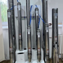 Submersible well pump 4SSM4/16, Outlet: 1 1/4 inch, 1.3kW, 220V