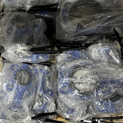 PN16 DN80 Butterfly valve, cast iron body, AISI 304 disc, Seat EPDM