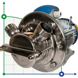 Bomba para champú, loción, crema Impulsor AlphaDynamic AD40.1/01 1,4kW