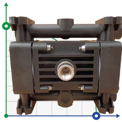 RUBY 010V-P-NTPT-F насос пневматический мембранный