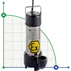 Bomba sumergible de achique ID DERBY EX 200, 220V para hidrocarburos