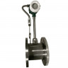 DN150 Przepływomierz wirowy ze stali nierdzewnej KLUGB DN150/PN16 RF kołnierz DIN, do pary 1.75-17.5 t/h <1,6 MPa, <250°C, 4-20mA, ExdIIBT6