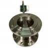 DN150 Przepływomierz wirowy ze stali nierdzewnej KLUGB DN150/PN16 RF kołnierz DIN, do pary 1.75-17.5 t/h <1,6 MPa, <250°C, 4-20mA, ExdIIBT6