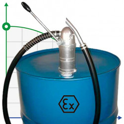 Handfasspumpe FLUIMAC NEPTUNE N-16, Ex für Dieselkraftstoff, Naphtha, Mineralöle, Rapsölmethylester