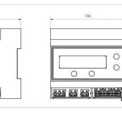 Sterownik AQUA DIN 20 START PH-RX