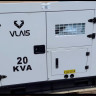 Промисловий дизельний генератор VLAIS KP-PC20 з ATS, двигун Ricardo 20kVA, 16kW, 380V/50HZ закритого типу