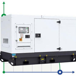 Промышленный дизельный генератор XHYP-24GF с ATS, двигатель Perkins 30kVA, 24kW, 380V/50HZ закрытого типа