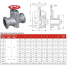 DN150, PN10 Aluminium PinchValve, Sleeve:NBR