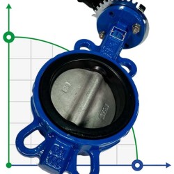 PN16 DN100 Butterfly valve, cast iron body, AISI 304 disc, Seat EPDM