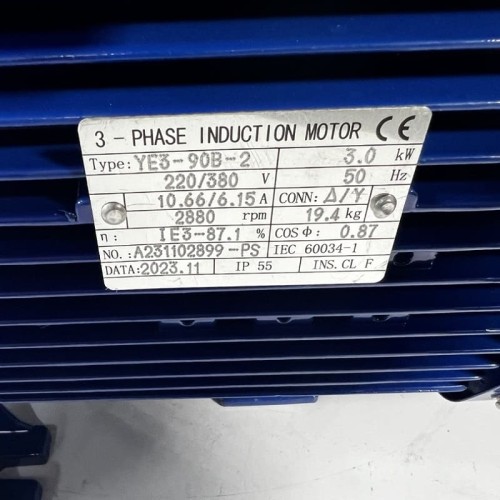 Центробежный насос BB500/300, AISI304, 380V/50Hz, 2900