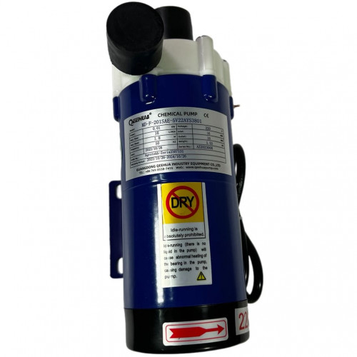 Chemiepumpe MD-F-201SAE-5V22AYS, PP, 16L/min, 2.4m, 220V