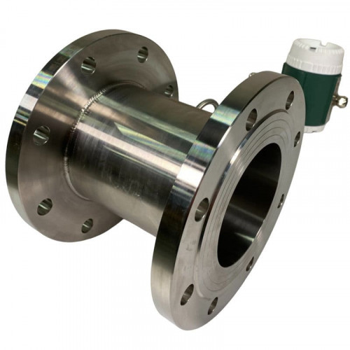 DN125 Przepływomierz wirowy ze stali nierdzewnej KLUGB DN125/PN16 RF kołnierz DIN, do pary 0.75-11 t/h <1,6 MPa, <250°C, 4-20mA, ExdIIBT6