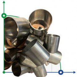Pierścienie Raschiga 25 * 25 * 0,4 mm, stal niklowa INCONEL ALLOY 20