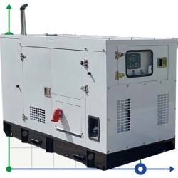 Промышленный дизельный генератор XHYP-36GF с ATS, двигатель Perkins 50kVA, 36kW, 380V/50HZ закрытого типа