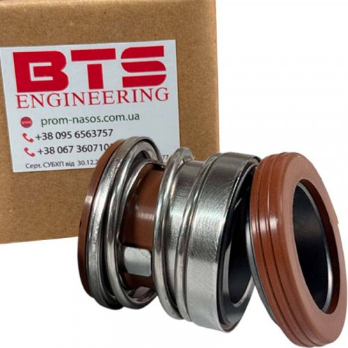 Sello mecánico para eje de bomba Sprut R-104 19, SIC/SIC, EPDM, 304
