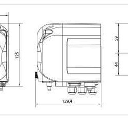 Перистальтический насос PDP DGTEC ST 06-01 230B Сантопрен