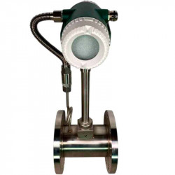 DN100 Przepływomierz wirowy ze stali nierdzewnej KLUGB DN100/PN16 RF kołnierz DIN, do pary KLUGB <1,6 MPa, <250°C, 4-20mA, ExdIIBT6