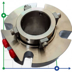 Uszczelnienie kompaktowe do mieszalnika R-BED 35, SIC/SIC/CAR/SIC/VITON, M/316