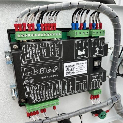 Промисловий дизельний генератор KDE-3000 з ATS, двигун Ricardo 30kVA, 24kW, 380V/50HZ закритого типу