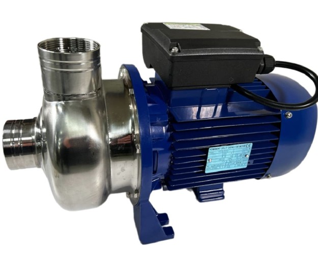 Насос для промышленных систем мойки BK200D, 1,5kW, AISI304, 220V/50Hz, 2900 с открытым рабочим колесом