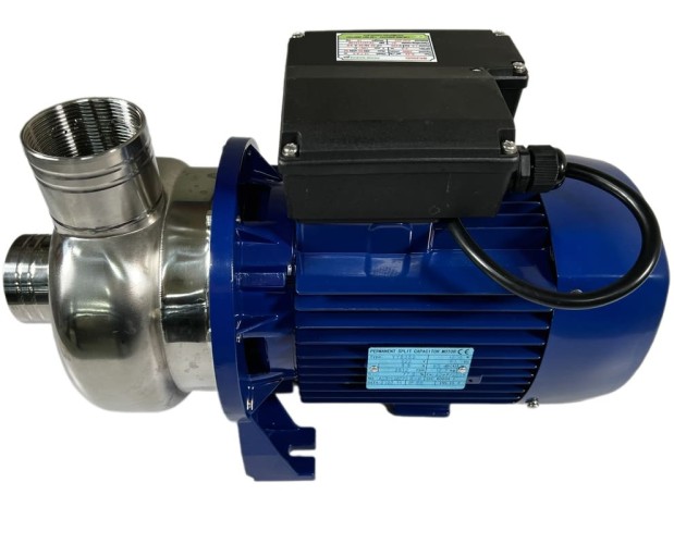 Насос для промышленных систем мойки BK200D, 1,5kW, AISI304, 220V/50Hz, 2900 с открытым рабочим колесом