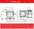 AlphaDynamic AD30.1/03 1,1kW impeller pump with mechanical variator