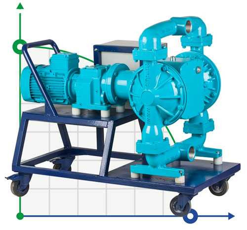 Мембранный насос с электроприводом DP20E ALSN