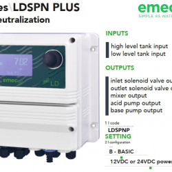 EMEC LDSPN PLUS controller pH neutralization system