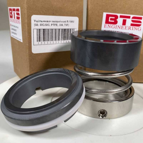 Uszczelnienie pompy R-108U 45, SIC/SIC, PTFE, 304, T5F
