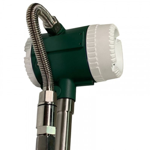 DN80 Przepływomierz wirowy ze stali nierdzewnej KLUGB DN80/PN16 RF kołnierz DIN, do pary 0.325-5 t/h <1,6 MPa, <250°C, 4-20mA, ExdIIBT66