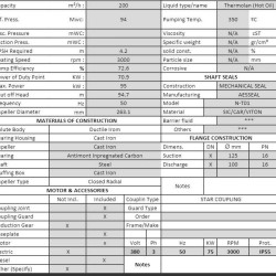 Bomba de aceite térmico BTS 100-250 (con motor eléctrico 75kW)