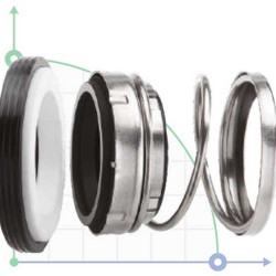Ущільнення торцеве R-560A 45, CAR/SIC, EPDM, 304