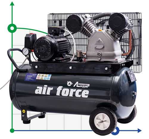 Piston compressor Leader VKP LB-550-10-100