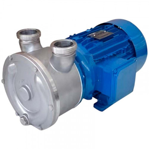 Вихровий насос для сиропу LIVERANI EP 60 Inox 2 +BY-PASS, 350 л/хв, TF/M, 4 кВт, 1400 об/хв, 380В, AISI 316, Seal Widia-SiC-Viton