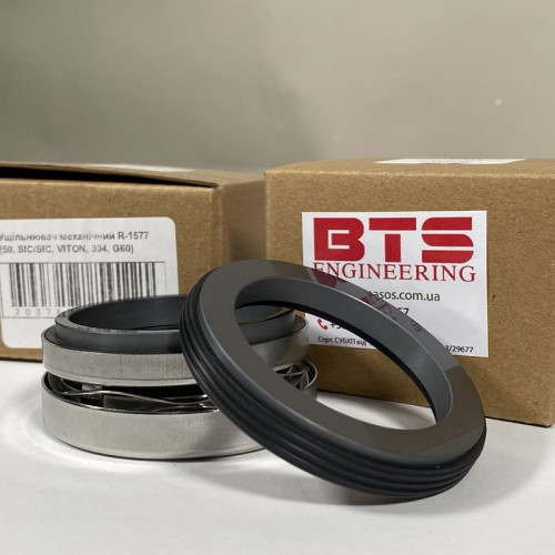 Sello mecánico para bomba ABS, WILO R-1577 50, SIC/SIC, VITON, 304, G60