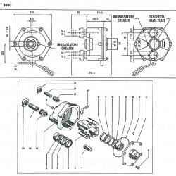 Bomba de rodillos de toma de fuerza MT 300