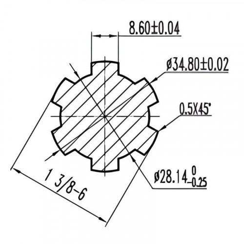 Rollenpumpe MT 300 von Traktorzapfwelle (VVP) für Feldspritze
