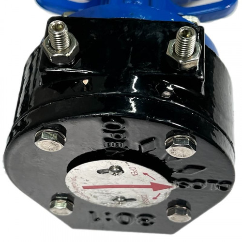 PN16 DN200 Засувка Батерфляй, чавунний корпус, диск AISI 304, Seat EPDM