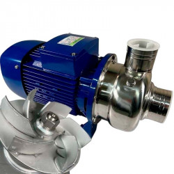 Насос для бражки, сусла BK300, 2,2kW, AISI304, 380V/50Hz, 2900 с открытым рабочим колесом