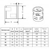 Ceramic Pall Ring, 35x35x4mm, VFF