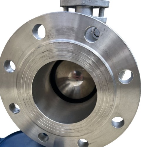 PN16 DN100 Stainless steel ball valve AISI 316, seat PTFE