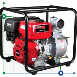 6,5 Liter-Benzinmotorpumpe. von.