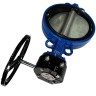 PN16 DN250 Засувка Батерфляй, чавунний корпус, диск AISI 304, Seat EPDM