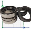 Механічне ущільнення R-M010D 80, CAR/SIC/CAR/SIC, EPDM, 304, аналог AESSEAL M010D, Burgmann M74-D, Anga VD, Roten 822 842 844, LIDERING LMS10D