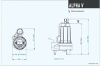 Pompa zanurzeniowa Dreno ALPHA V4 M/G z wirnikiem wirnika
