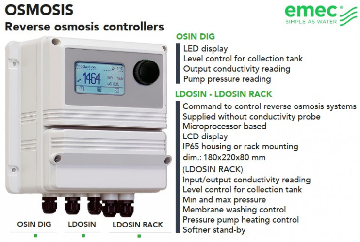 Контроллер EMEC OSMOSIS зворотного осмосу