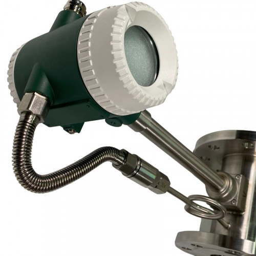 DN80 Edelstahl-Wirbel-Durchflussmesser KLUGB PN16 RF DIN-Flansch, für Dampf 0.18-5.5 t/h <1,6 МПа, 120-145°C, 4-20mA, ExdIIBT6